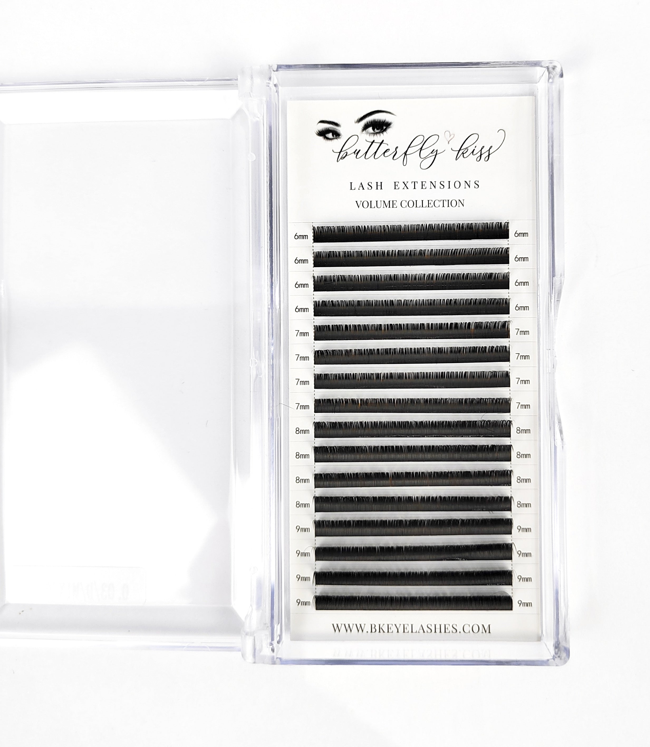 volume collection - volume lash extensions - bkeyelashes