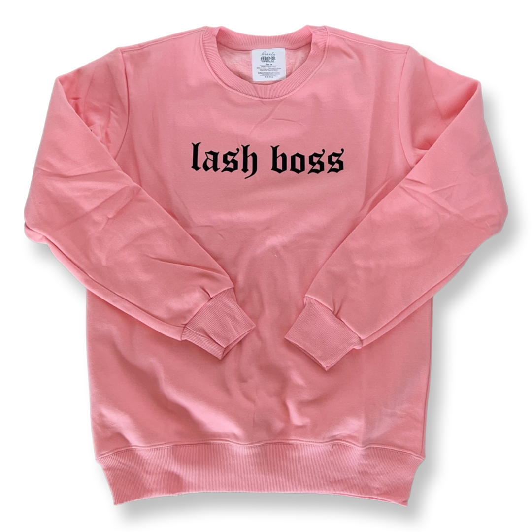 LASH BOSS crewneck sweatshirt