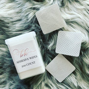 adhesive wipes - bkeyelashes