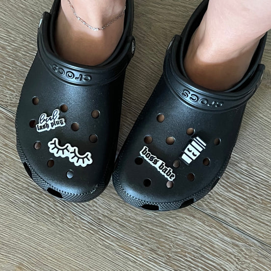 lash gang shoe charm - bkeyelashes