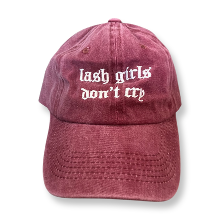 lash girls don’t cry - baseball hat - bkeyelashes