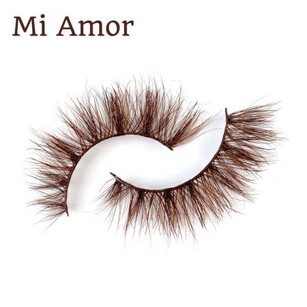 brown luxury lashes - bkeyelashes