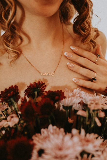 lash necklace - bkeyelashes