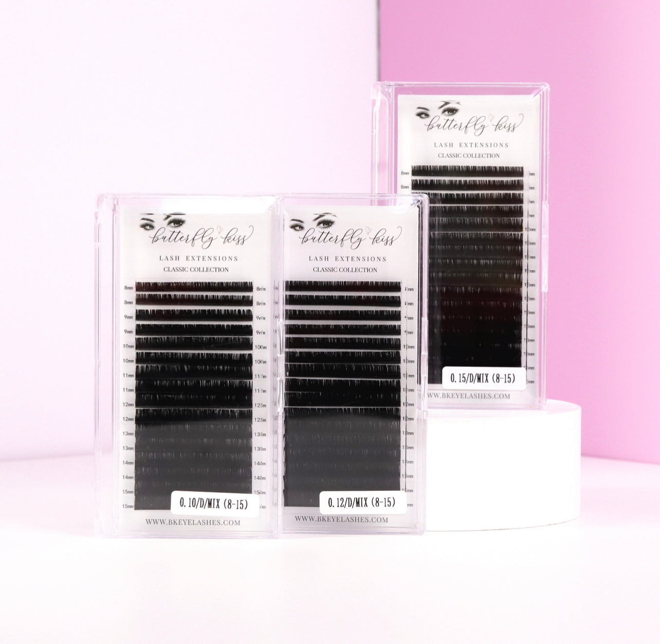 classic collection - classic eyelash extensions - bkeyelashes