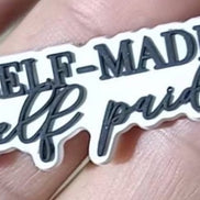 self made self paid shoe charm - bkeyelashes